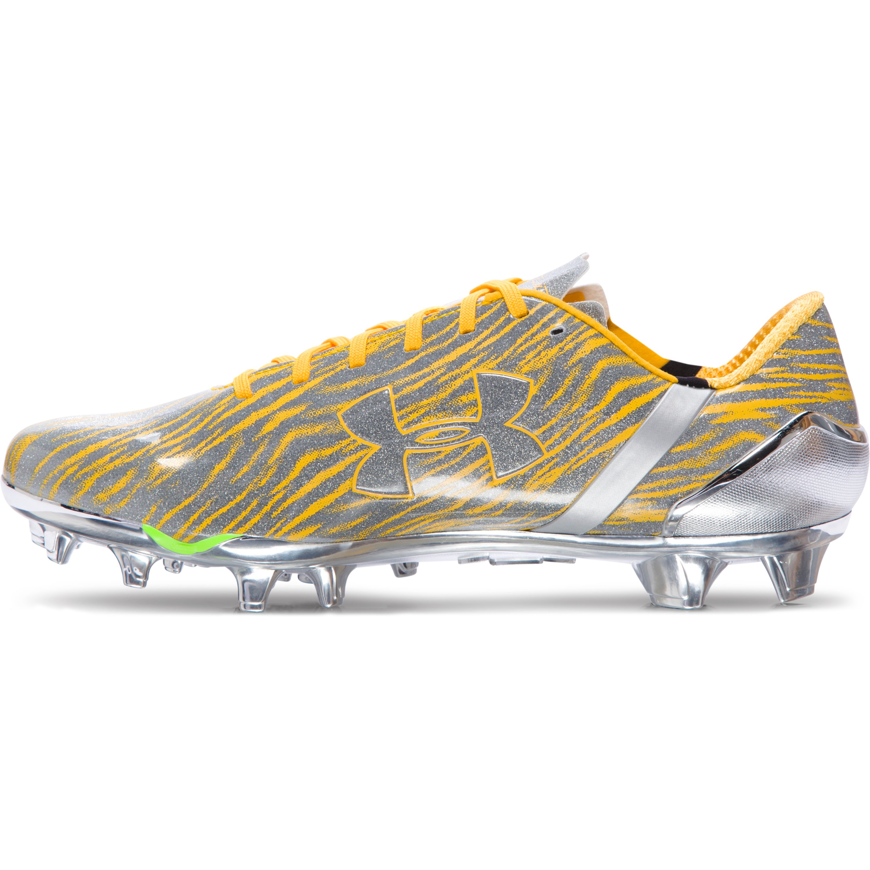 Under Armour Men's Ua Spotlight Football Cleats in Metallic for